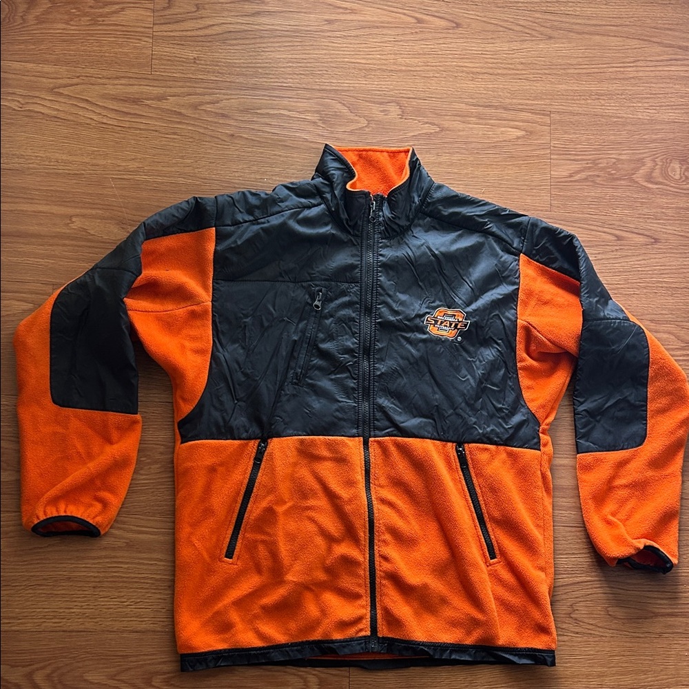 Women's Black and Orange Performance OSU Jacket